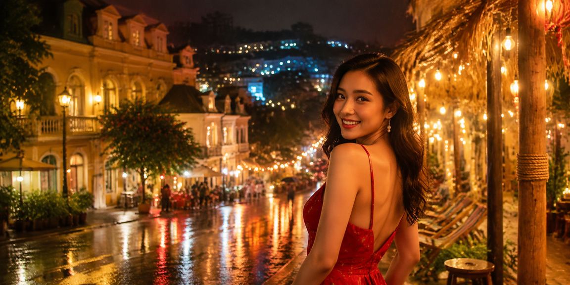 Người chơi nhận hoàn tiền tại chợ đêm Đà Lạt
