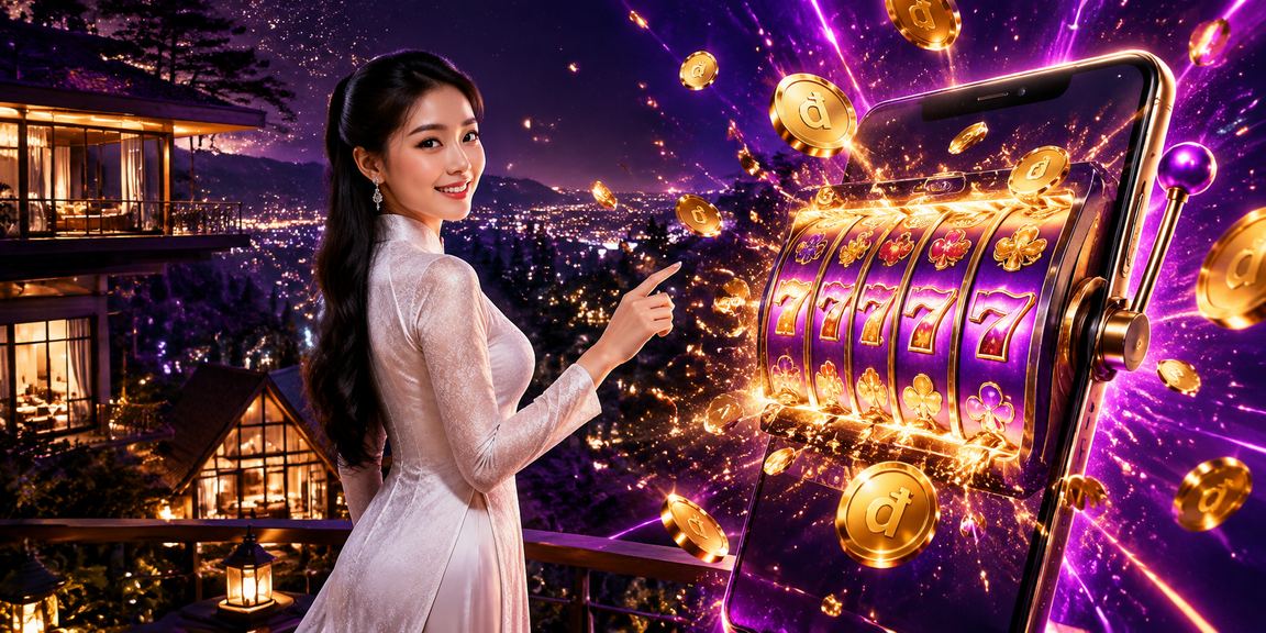 Người chơi xổ số tại Đà Lạt với áo dài truyền thống